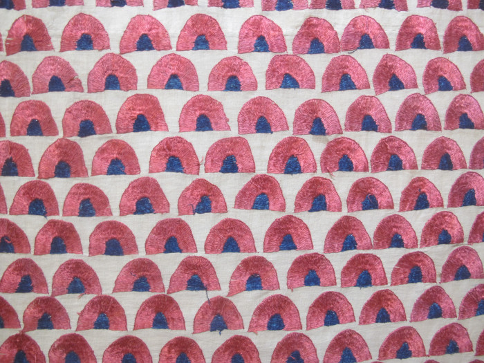 Unusual Sindh Silk Embroidered Shawl